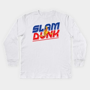 SLAM DUNK BASKETBALL Kids Long Sleeve T-Shirt